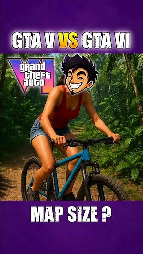 GTA 6 map size compared to GTA 5 😱