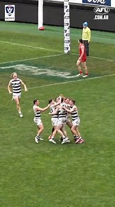 Cillian Burke that is an OUTRAGEOUS first goal 🤩🇮🇪 | Geelong Cats