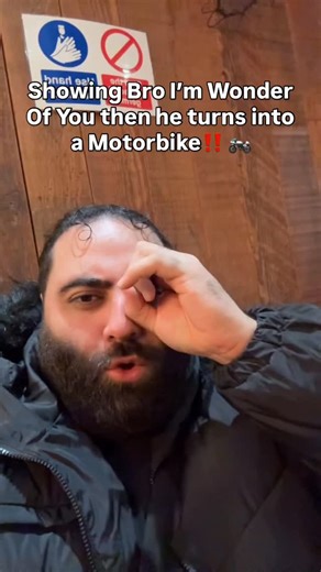 Minji on Instagram: "He must be a stand user tooo!!! - - #animedelinquent #animebully #blackbeard #kurohige #onepiece #jojonokimyounabouken #jjba #wonderofyou #standuser #anime #animescene #motorbike"