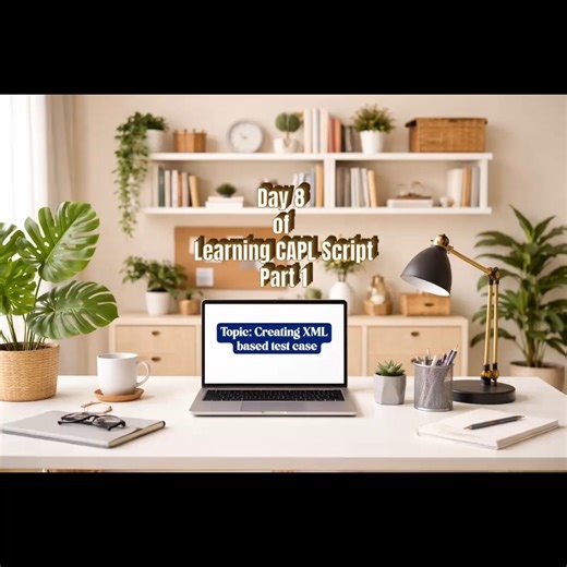 CAPL Tutor on Instagram: "Daily watch: 60 seconds to understand CAPL 📌 Day 12/30 - Topic 8 (Part 1): Let's write a CAPL script in "Creating XML based test case" #CAPL #CANoe #Testing #AutomativeValidation #Vector #HILtesting #SystemTesting"