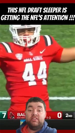 Jordan on Instagram: "Ball State EDGE Nathan Voorhis is a NFL draft sleeper you need to remember. This season for the Cardinals Voorhis put up 15 TFL's and 12 sacks. In Ball State's upset win over OU he had 3.5 sacks!!! Voorhis is already getting the NFL's attention. He was invited to the Hula Bowl where he met with 12 NFL teams. Keep an eye out for Voorhis when April hits because he might just be one of the biggest steals in the draft. #nfldraft #nfldraft2026 #nfl #nflfootball #ballstate"