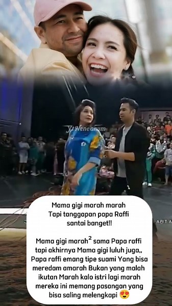 Nagita Slavina forcibly picks up Raffi Ahmad while he's hitting on a girl