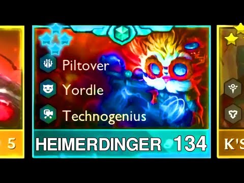 BROKEN HEIMERDINGER STRATEGY ⭐⭐⭐⭐ | TFT Set 9