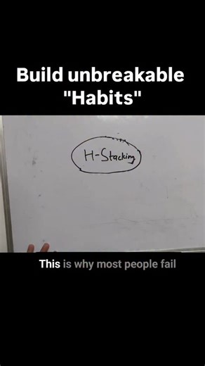Abhishek Raj on Instagram: "Day 380 / 730 Stack your habits using a strong habit anchor. Comment the word "habit" to get the details. #discipline #habits #stacking"