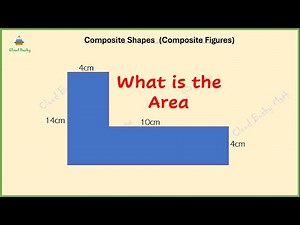 Area of Composite Rectilinear Shapes (EXAMPLE 01)