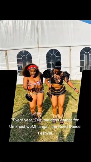The Beauty of Umkhosi woMhlanga- The Reed festival #zulu #traditionalattire #shortsfeeds
