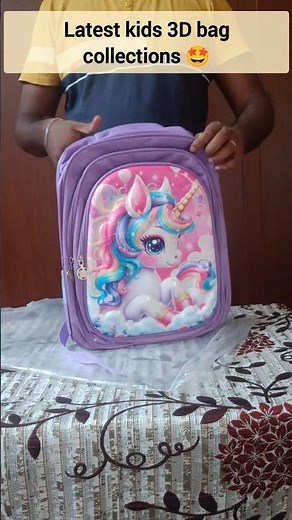 Latest trending kids 3D bag collections 🤩 | #shorts #shopping