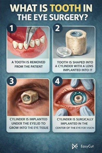 Tooth in the Eye Surgery 😳 | One of the Strangest Eye Procedures Explained