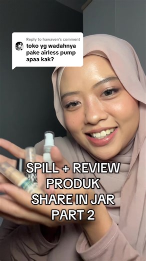 Review Makeup Produk dalam Jar: Hada Labo & Luxcrime