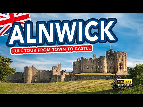 ALNWICK | Walk through Alnwick Town Centre to Alnwick Castle