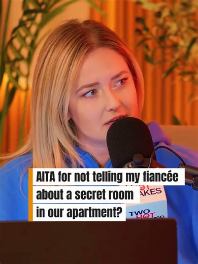 AITA for not telling my fiancée about a secret room in our apartment? Credit @Two Hot Takes #reddit_tiktok #storytelling #redditstorytime #redditreading #aita