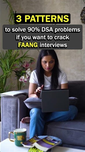 3 DSA problems to crack FAANG