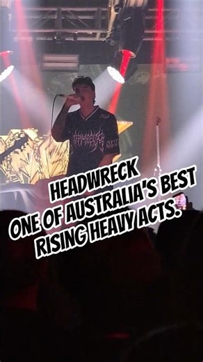 One of Australia’s best rising metal acts. HEADWRECK Fillet-O-Fish live! #metalcore #numetal