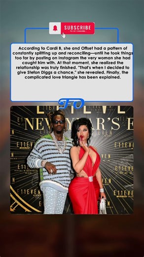 Cardi B Reveals the Moment She Finally Left Offset for Good That's When I Gave Stefon Diggs a Chance