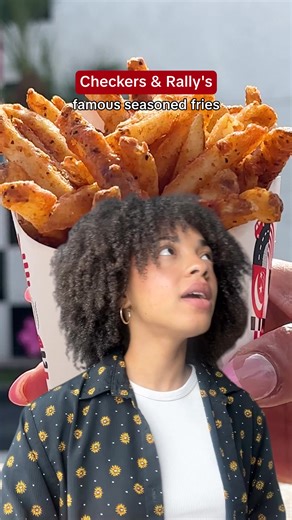 Checkers & Rally’s fries are perfectly seasoned, served up hot and fresh. Crispy on the outside, tender on the inside. Literally every time you eat them, you’ll say, "These are the best fries I’ve ever had." | Checkers and Rally's