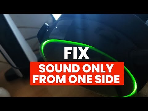 FIX: SteelSeries Arctis 5's Headset Audio in Right/Left Ear Only or Low Volume on One Side