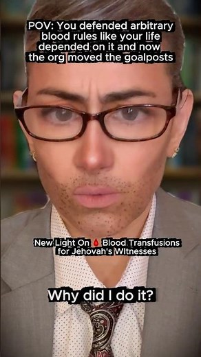 Watchtower Softens the Blood Rule and Now He’s Spiraling! #exjw