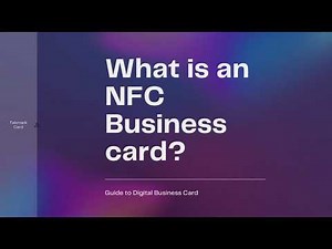 How to Use & Set Up Your Tekmark NFC Digital Business Card | Complete Guide
