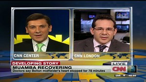 Muamba recovering after heart stopped