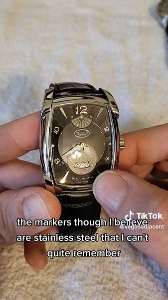 here is a look at my Parmigiani Fleurier Kalpa Hebdomadaire watch. a very under rated brand. overlooked by a lot of