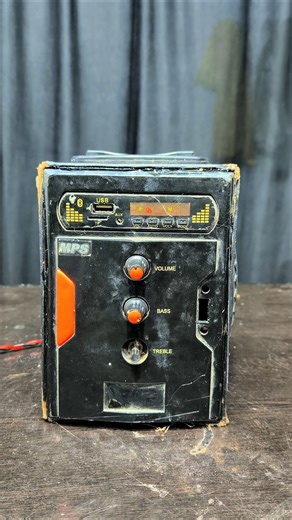 Mini portable speaker repairing #speaker #experimnent #shorts