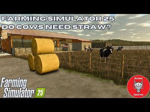 FARMING SIMULATOR 25 | BEGINNERS GUIDE | DO COWS NEED STRAW?