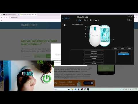 Lamzu Atlantis Mini Pro - How to Change Performance Mode