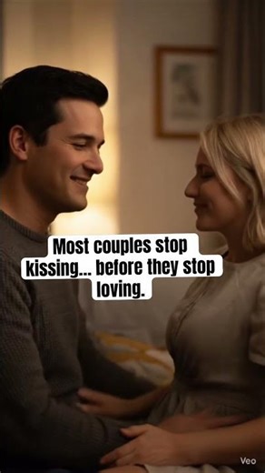 Most couples stop kissing… before they stop loving. #emotionalconnection