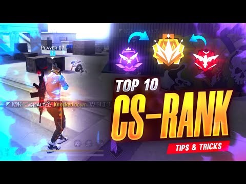 TOP 10 CLASH SQUAD RANK PUSH TIPS | HOW TO WIN EVERY CS RANK WITH RANDOM PLAYERS | FREE FIRE TIPS