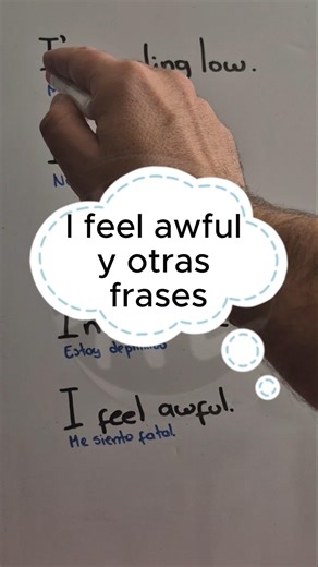What does #IFeelAwful mean and how to express emotions correctly in English?