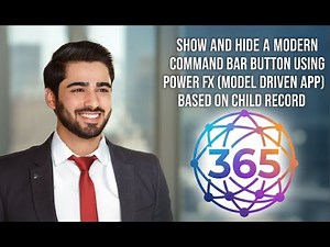 Show and Hide a Modern Command Bar Button Using Power Fx Based on Child Record | Shaheer Ahmad