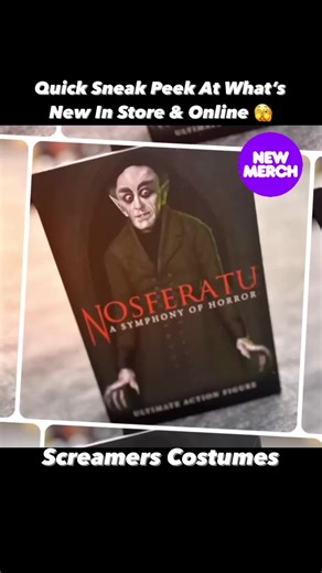 Little Sneak Peek At Some Killer New Merch Coming In Daily!! Come Check It Out In Store OR Shop Online. www.screamerscostumes.com #newmerch #horror #horrorshop #horrorshopping #nosferatu #puppetmaster #neca #trickortreatstudios #collection #michaelmyers #pennywise #chucky #sourpussclothing #universalmonsters #creature #frankenstein #halloween #horrorsocks #horrorslippers #sixshooter #jester #fullmoonfeatures #shoplocal #shopsmall #helpsupportsmallbusinesses #screamerscostumes | Screamers Costume