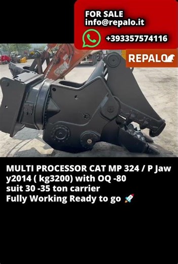 MULTI PROCESSOR CAT MP 324 / P Jaw