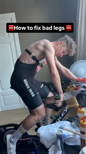 Jonas Abrahamsen on Instagram: "How to fix bad legs after yesterday run 😬 @unoxteam"