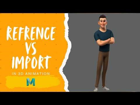 Maya File Referencing Workflow Used in Studios / Crony Animator's