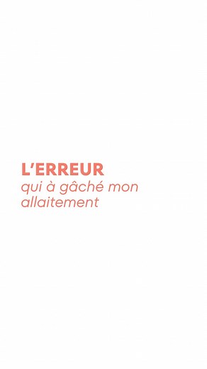 ⬇️ L’erreur qui a gâché mon allaitement (et comment éviter la même chose) Quand j’y repense, il y a 3 erreurs qui ont changé le cours de mon allaitement : 1️⃣ Penser que les pros de la maternité allaient tout régler pour moi Je croyais qu’ils allaient m’apprendre à bien positionner bébé et résoudre mes soucis… mais leur temps est limité, et leurs conseils souvent trop généralistes 2️⃣ Attendre que la situation s’arrange toute seule Avec des crevasses douloureuses et un bébé qui ne prenait pas as