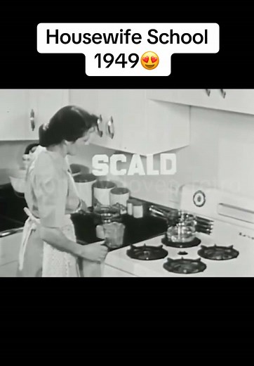 Housewife School 1949 - Old School American Housewife