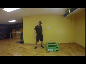 Plyo Box Depth Jump Lateral Landing