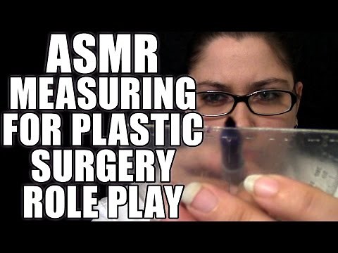 ASMR Face Measurement Role Play, Soft Spoken Plastic Surgery Prep RP, Personal Attention Roleplay