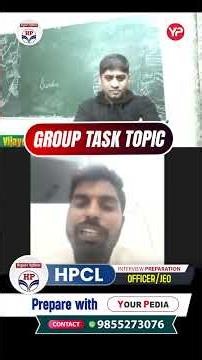Group task topic for HPCL Interview Preparation 2026 | Prepare with YourPedia