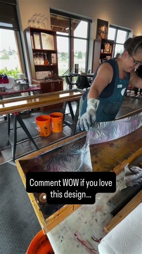 Imagine using an ancient art to create your very own one a kind silk scarf…