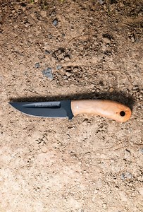 The Winston Knife by Primitive Woodsman is Forged in the heart of the North Carolina High Country and specially handcrafted for the Mast Store in Winston Salem. 🔪These beautifully crafted knives are made from reclaimed birds eye maple from the floorboards of our Winston Store and offer a sleek, refined look with a shape and model designed exclusively for Mast Store.Outfitted with a durable 80crV2 High Carbon Steel fixed blade, this knife is far more than just a collectors item.There are only 25