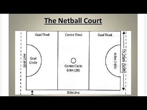 NET Ball Court with Measurement|Draw the Net Ball Court|Net Ball Game/Match.
