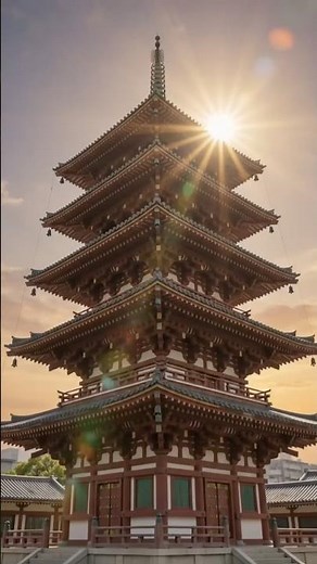【大阪・四天王寺】1400年以上の歴史を誇る日本最古級の古寺 🇯🇵✨