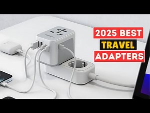 Top 5 Best Travel Adapters in 2025 | Ultimate Power Adapters for Any Country!