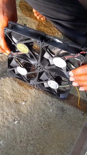 Made a Water + Air CPU Cooler at Home 😱💧 #shorts