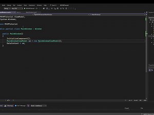 C# WPF Tutorial #23 - Using ViewModels in MVVM