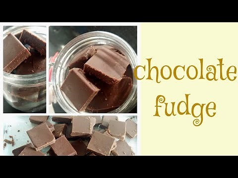 Chocolate fudge| chocolate fudge using cocoa powder