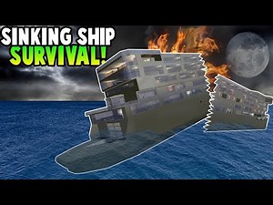Zombie Survival on a SINKING SHIP! - Garry's Mod Gameplay - Gmod Roleplay