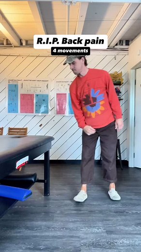49K views · 265 reactions | Back pain buster If you found this helpful you should repeat it until it’s not… If you did not find this helpful I also have more complete programs. If you would like a more consistent long term plan I host a weekly mobility class If you want to learn more about the body and its problems as well as fundamental exercises I wrote a book with Dr. Bobby Riley All this can be found in the link in my bio | The Anatomy of Therapy | Facebook